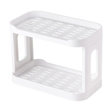 Desktop Cosmetic Storage Rack Dormitory Dressing Table Shelves Home Kitchen Organizer 27x20x15 cm