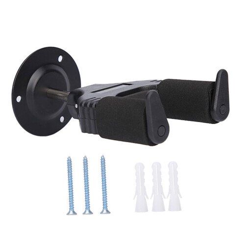 Guitar Wall Mount and Ukulele Hanger with Universal Compatibility, Space Saving Display Bracket