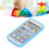 Kids Touch Screen Phone-Shaped Language Learning Toy, Blue 16