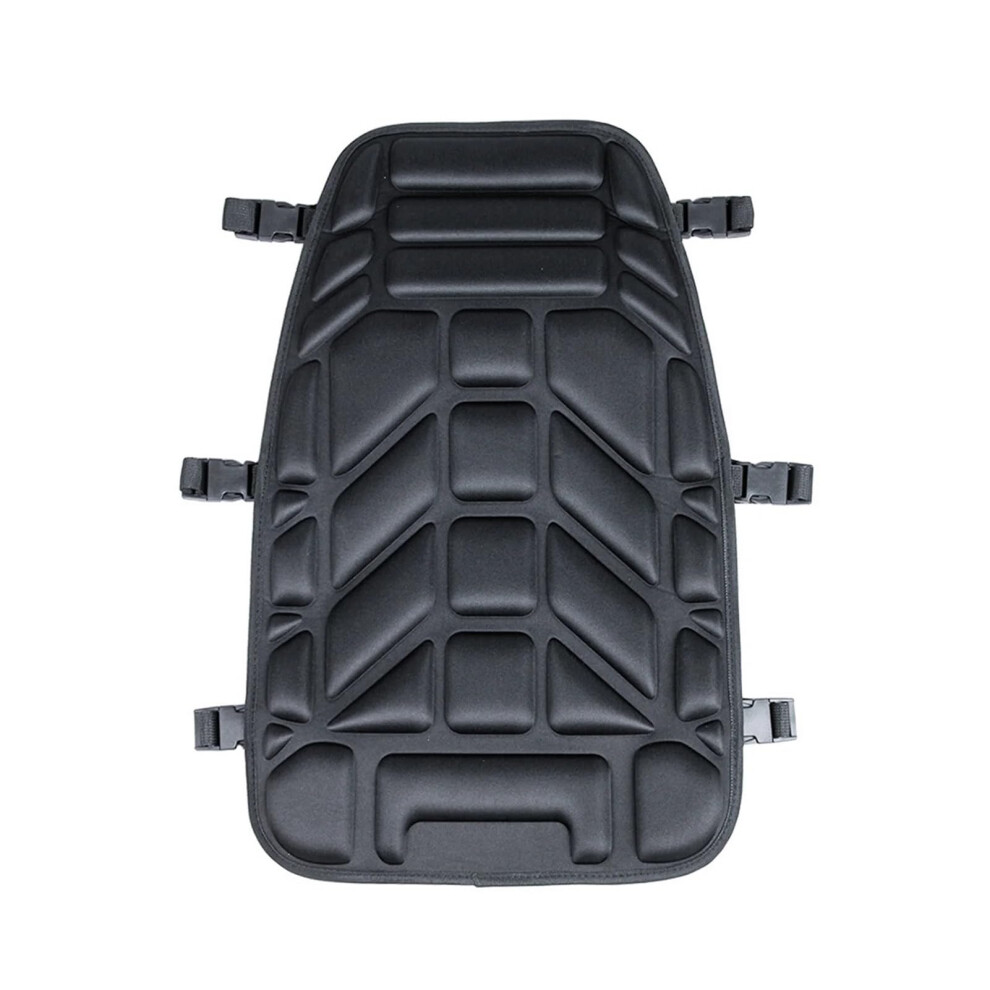 Universal Motorcycle Seat Cushion Anti Slip Decompression Pad Adjustable Seat Protector For Riding Black 9347817045079