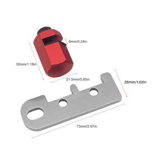 Durable Hex Flat Framing Jig with Thumb Screws for Stair Layouts 1