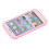 Kids Language Learning Phone Touch Screen Toy Pink Plastic Educational Machine 13