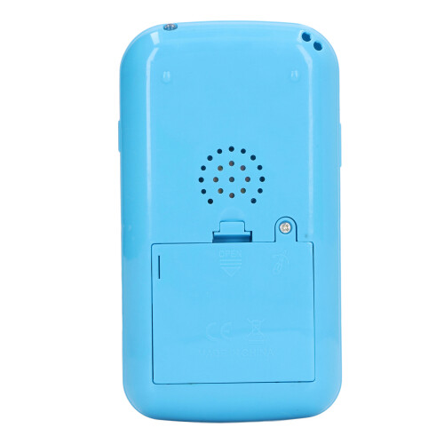 Kids Touch Screen Phone-Shaped Language Learning Toy, Blue 2