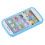 Kids Touch Screen Phone-Shaped Language Learning Toy, Blue 9