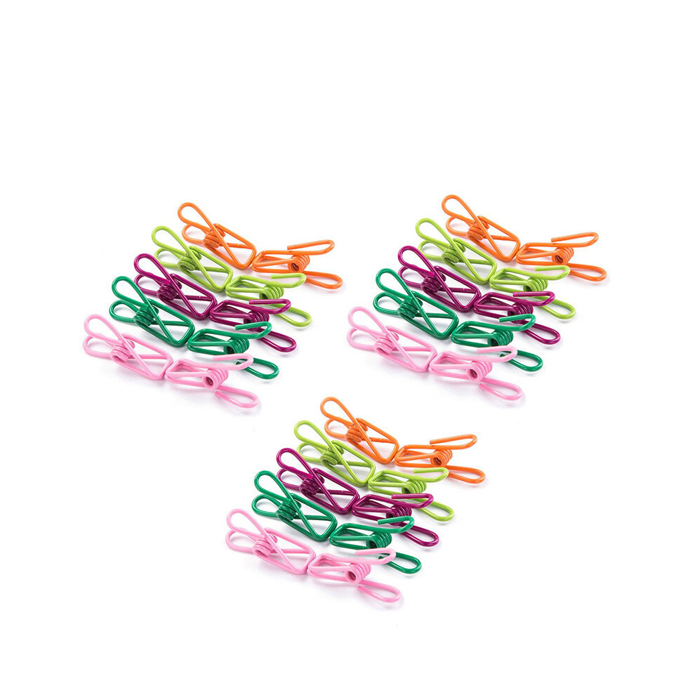 High Elastic Strength, Non-Slip, Pvc-Coated Steel Utility Clip For Multi-Purpose, Magnetic, Thick, Super Sturdy For Sealing Food Bags Hanging Pictures 9399812500633