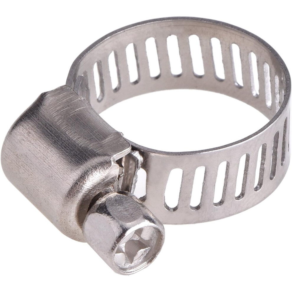 Hose Clamps Assortment For Plumbing, Automotive, And Mechanical Projects, Precision Adjustable Worm Gear Provides Customizable Fit, Corrosion 9169997983527