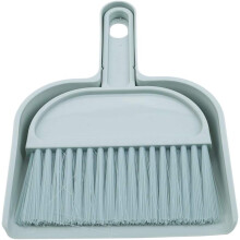Set di mini scopa e paletta resistenti, kit di pulizia portatile per uso domestico ed esterno, essenziali per il campeggio, pulizia di lettiera per