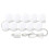 Multifunctional Vanity Lights for Mirror, Button Control Brightness Hollywood Mirror Light Kits, 15.3ft Long with 9-Level Dimming for Personalized 8