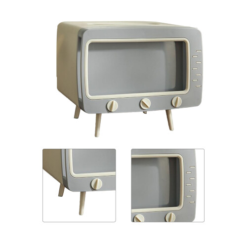 Taschentuchbox in TV-Form, multifunktional, 2
