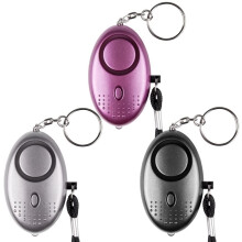 Heldere LED-noodalarm met alarmfunctie, draagbare sirenes met 140 dB, duurzaam ABS-plastic, geschikt voor vrouwen, kinderen en ouderen, set van 3.