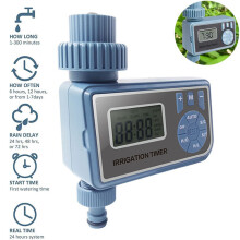 Programmable Sprinkler Timer, Automatic Watering System For Garden Hose And Drip Irrigation, Customizable Schedules With Rain Delay And Manual Overrid
