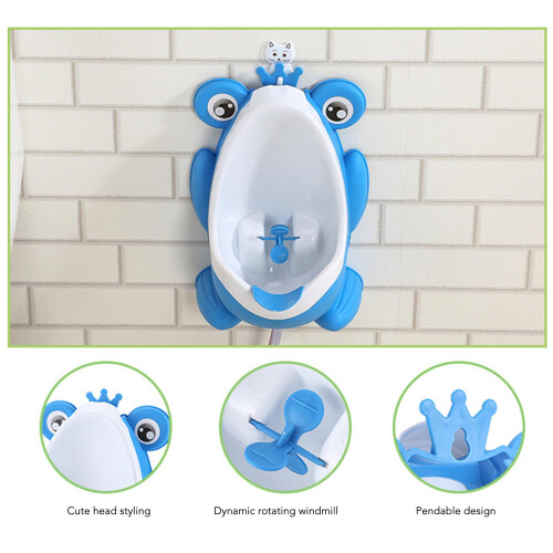 Funny Cartoon Standing Urinal Pee Training Toilet – Wall Mounted Plastic Type 2 2