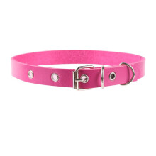 Collier ras du cou en cuir PU, Punk Rock, tendance,-rose rouge