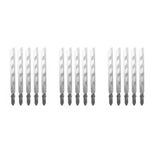 15Pcs 101mm 4 Inch T Shank Jigsaw Blades Diamond Coated Jig Saw Blade Set Masonry Granite Tile Cutting Power Tools