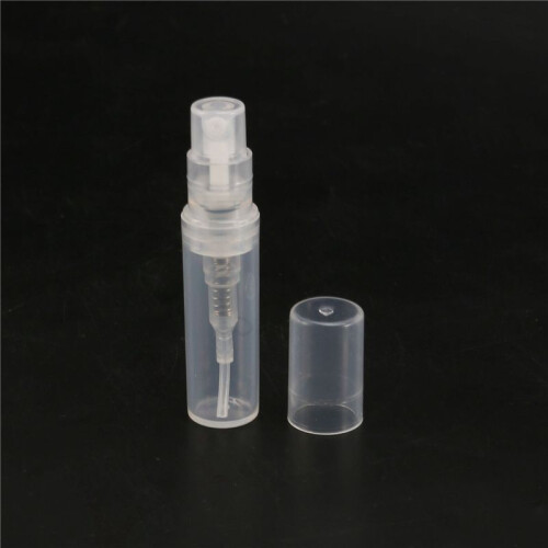 150Pcs Clear 2Ml Atomizer Plastic Bottle Spray Disposable Perfume Empty Sample Bottle for Travel Party 1