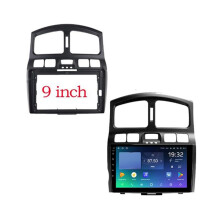 9-Zoll-Auto-Audiorahmen, GPS-Navigationsblende, Auto-DVD-Rahmen, Blende für  Santa Fe 2002-2006 Tucson