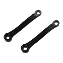 152 mm Heimtrainer-Kurbel und Rechts, Fitness-Zubehör für Fitnessstudio, Indoor-Cycling-Fahrradteile