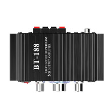 BT-188 Digital Amplifier 2-Channel Output Home Computer Audio Amplifier 12V Car