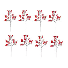 Red Fake Flowers Christmas Flowers Simulated Artificial Flower Mantianxing Artificial Flower Floriculture Arrangement