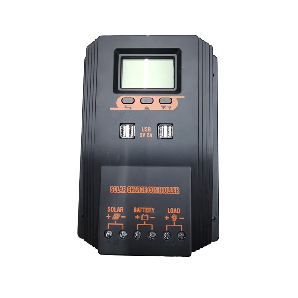 Mppt/Pwm Solar Charger Controller 100A Solar Panel Regulator Lcd Display Various Load Control Modes 6032447345288
