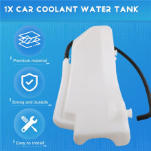 Auto-Kühlmittelwassertank, Motorkühlmittel-Ausgleichsbehälter mit Rohr 55056542AD 55056542AB für 2007-2011