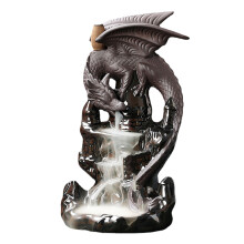 Wierook Waterval Wierookbrander Keramische Draak Decoratief Spel Gemengde Wierook Kegel Waterval Roken Kamer Decor
