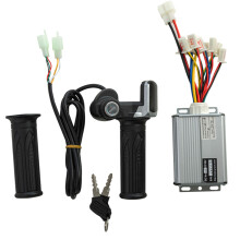 Elektroroller ZubehöR Motor GebüRstet Kontrolleur & Gaspedal Drehgriff 48V 1000W für Elektroroller Fahrrad