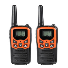 2Pcs Handheld Walkie Talkie Radio 22 Channels Set 10  Uhf 400-470 Mhz Dual Band Long Range Communication Transceiver