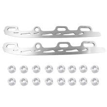 Schaatsblad RVS Inline Kunstschaats met Mestand voor Volwassen Kid Rolschaatsen Schoenen 289Mm