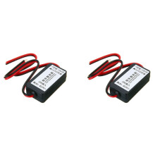 2X 12V Power Relay Capacitor Filter Rectifier for Car Rear View Backup Camera