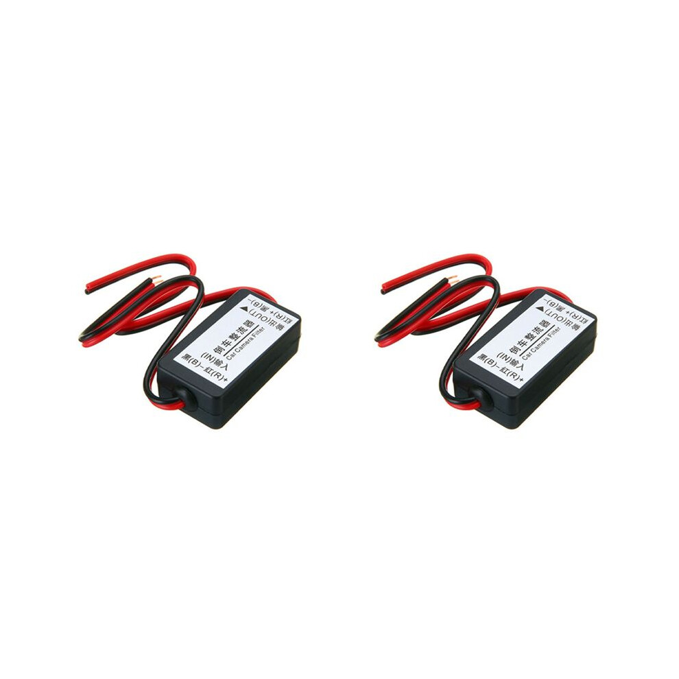 2X 12V Power Relay Capacitor Filter Rectifier For Car Rear View Backup Camera 6033461069969