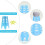 Simulator Tees,18 Pcs Indoor  Tees  Mat Tees Plastic  Tees Practice  Tees,Tall + Short 4
