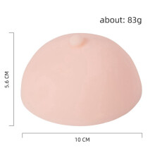 4X 3D Tattoo Areola Practicing Skin Silicone Fake Breasts Chest Pleural Practice Mould for Beginners Permanent Makeup