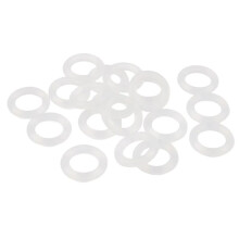 120PCS O-Ring Keycap O Ring Keyboard Dampeners White Sound Reduction