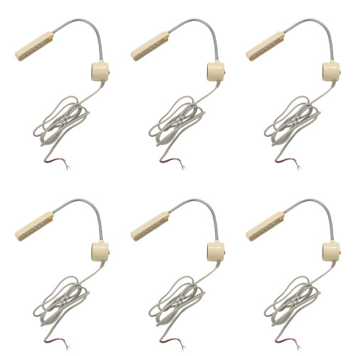 6X 20 LED 220V Sewing Machines Working Lamp Magnetic Type LED Light