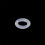 120PCS O-Ring Keycap O Ring Keyboard  Dampeners White Sound Reduction 6