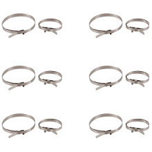 Vehicle Car Constant Velocity CV Joint Boot Clamp Clip Fastener 12 Pcs
