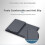 Portable  Wireless Touchpad Keyboard,Tri-Foldable Rechargable Wireless Keyboard for PC Laptop Tablet 5