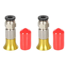 PC4-M6 Pneumatische Rechte Connector 3D-Printer Filamentdrogerbox 4x2,5 mm PTFE-Buis 1,75 mm M6-Toevoerfittingkoppeling