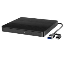USB3.0 Externes CD-DVD-Lesegerät CD/DVD-Laufwerk Brennerleser Typ-C Externe Optische Festplatte für PC Laptop Desktop
