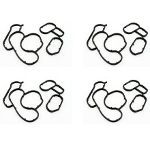 4X Öl Filter Gehäuse Dichtung 11427508970 für E46 E60N E81 E82