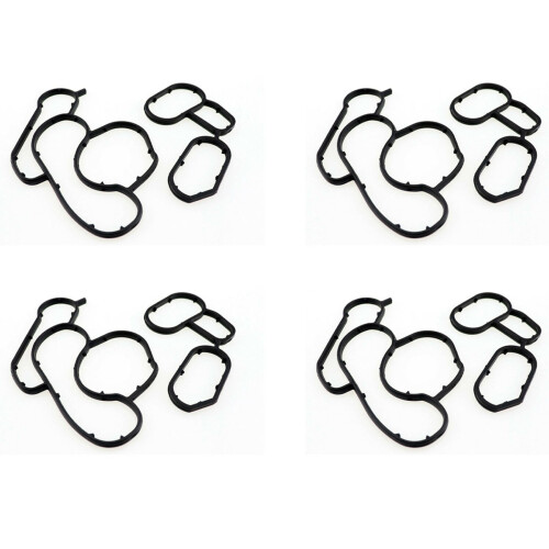 4X Oil FIlter Housing Gasket 11427508970 for  E46 E60N E81 E82