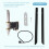 PCIE WiFi Card Adapters for Wireless Connectivitys with 2X External Antenna 5