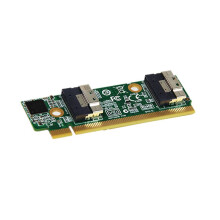 Adaptadores de Tarjeta de Extensión de Alta Velocidad PCle 4.0 16 X A SFF-8654. Tarjeta Adaptadora SFF-8654 para Servidor de Computadora 1U.