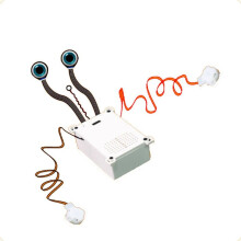 Ai Movement Box WiFi AI Box Toy Voice Recognition+AI Conversation Technology 0.71inch Dual Screen for DIY AI Doll