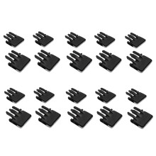 20x Front Center Side Air Vent Outlet Tab Clips, AC Vent Adjustment Buckle Repair Kit for 2009-2013