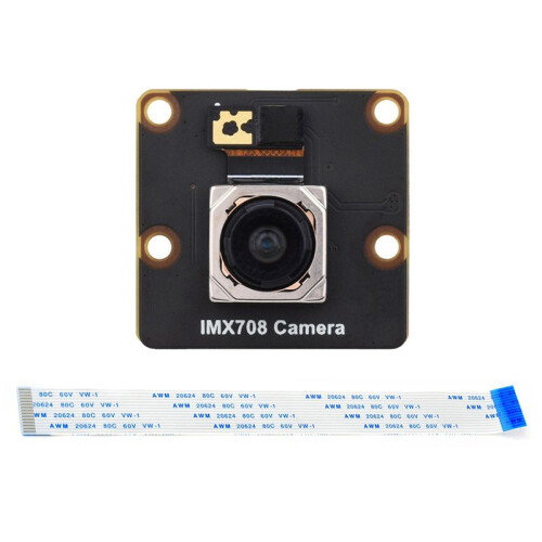 For Raspberry Pi IMX708 NoIR Camera 12MP Autofocus Camera Support HDR 120 FOV for Raspberry Pi 5 4B 3B+ 3B Zero 120