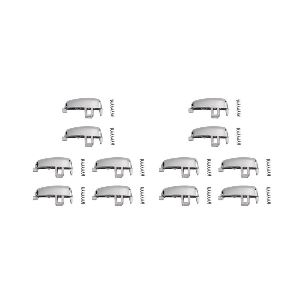 10X Handbrake Button Repair Kit For Mokka X Encore Trax Tracker 12-18 Silver 6031636110423