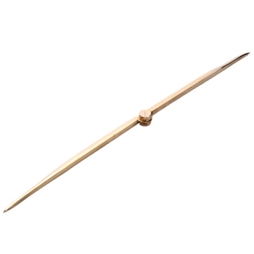 5X 168mm Navigation Chart Straight Divider Solid Brass Marine Dividing Tool No Rust for Architects Marine Navigation 2