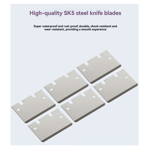 3 DSWAY TS-100 Platform Scraper 3D Printer Cleaning Tool Hot Bed Scraper Blades Replacement Scraper Blade Hot Bed Accessory 2